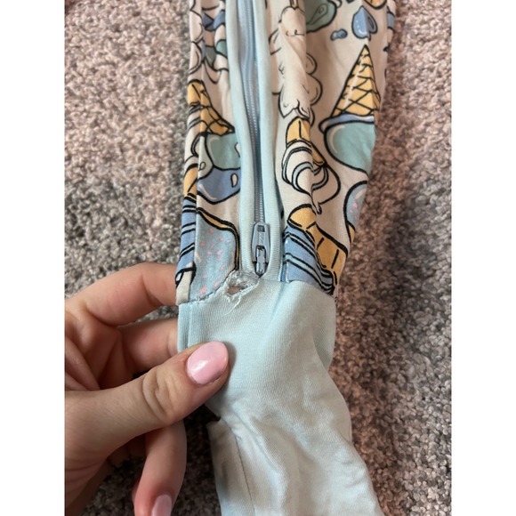 Little Sleepies 3T sweet treats Bamboo Pajamas Sleepwear One Piece zippy PLAY - Picture 4 of 4